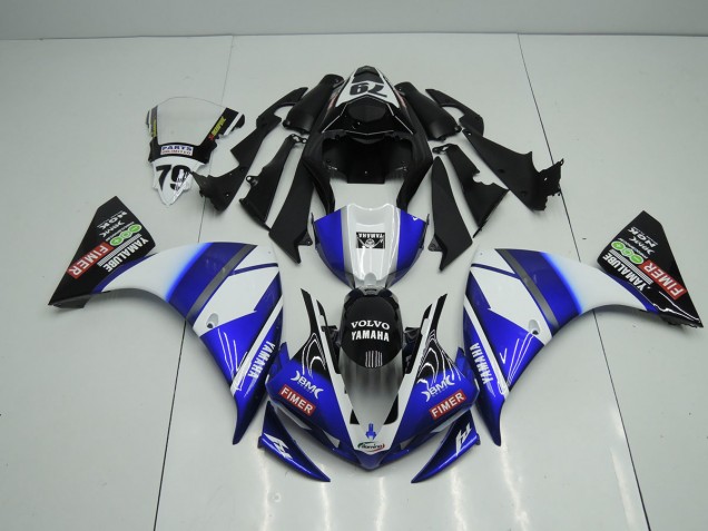 Blue Black Sterilgarda 2009-2011 YZF R1 Motorcycle Fairings Blue Black Sterilgarda 2009-2011 YZF R1 Motorcycle Fairings