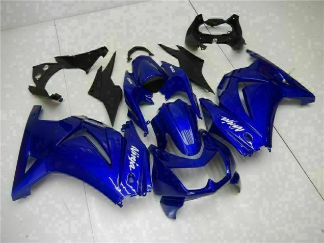 Blue Black White Ninja 2008-2012 EX250 Motorcycle Fairing Blue Black White Ninja 2008-2012 EX250 Motorcycle Fairing