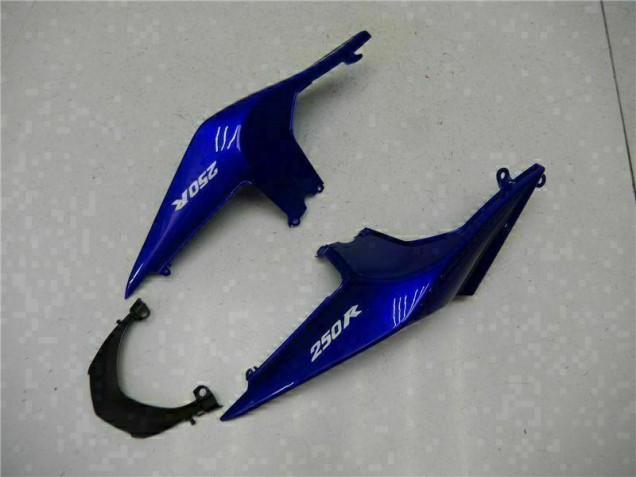 Blue Black White Ninja 2008-2012 EX250 Motorcycle Fairing Blue Black White Ninja 2008-2012 EX250 Motorcycle Fairing