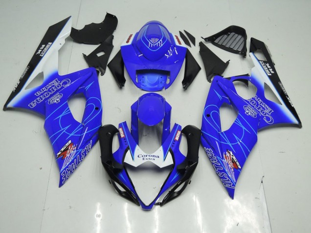 Blue Corona 2005-2006 GSXR 1000 Motorcycle Fairings Blue Corona 2005-2006 GSXR 1000 Motorcycle Fairings