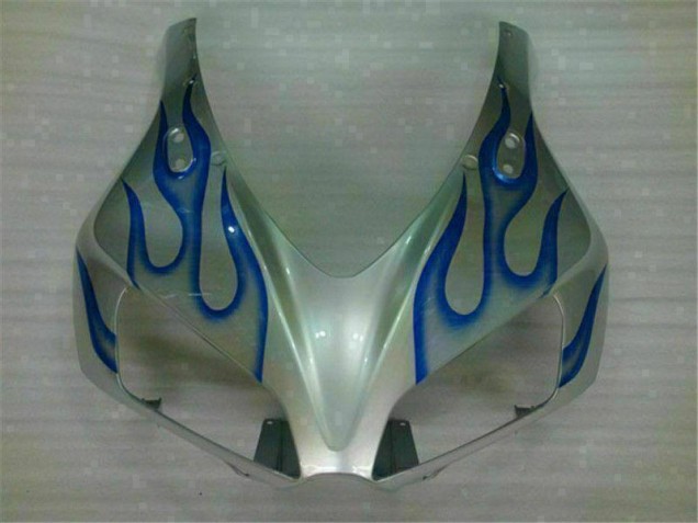 Blue Flame Silver 2006-2007 CBR1000RR Motorcycle Fairings Blue Flame Silver 2006-2007 CBR1000RR Motorcycle Fairings