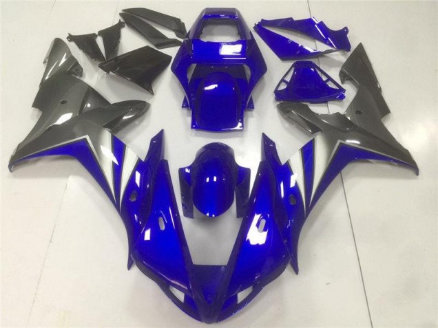 Blue Grey 2002-2003 YZF R1 Motorcycle Fairings Blue Grey 2002-2003 YZF R1 Motorcycle Fairings