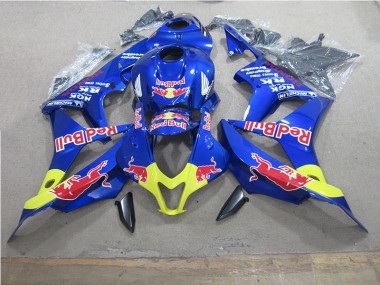 Blue Red Bull 2007-2008 CBR600RR Motorcycle Fairings