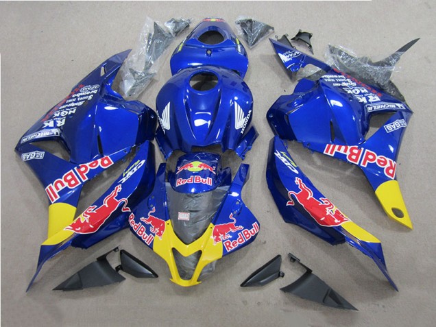 Blue Red Bull 2009-2012 CBR600RR Motorcycle Fairings Blue Red Bull 2009-2012 CBR600RR Motorcycle Fairings