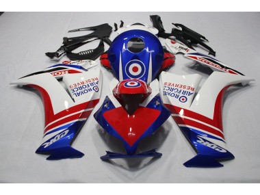Blue Red Royal Air Force Reserves 2012-2016 CBR1000RR Motorcycle Fairings