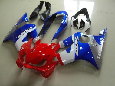 Blue Red White 2004-2007 CBR600 F4i Motorcycle Fairings