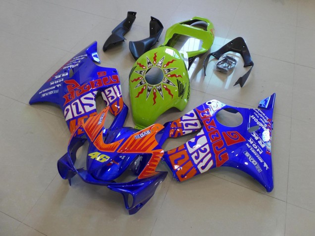 Blue Rossi 2001-2003 CBR600 F4i Motorcycle Fairings Blue Rossi 2001-2003 CBR600 F4i Motorcycle Fairings