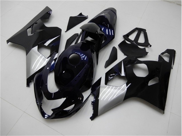 Blue Silver 2004-2005 GSXR 600/750 Motorcycle Fairings Blue Silver 2004-2005 GSXR 600/750 Motorcycle Fairings
