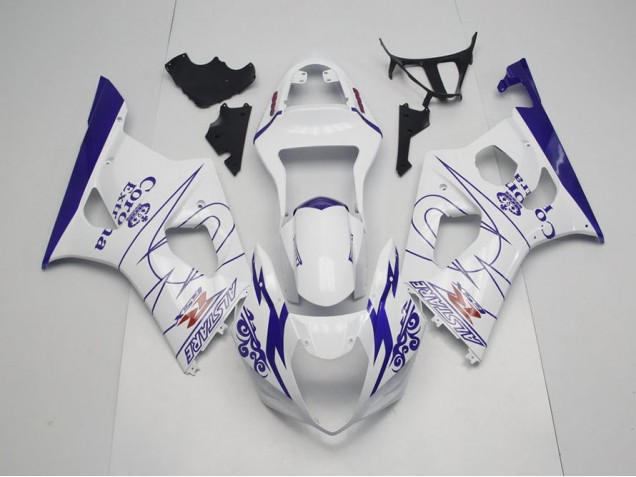Blue Whie Corona 2003-2004 GSXR 1000 Motorcycle Fairings Blue Whie Corona 2003-2004 GSXR 1000 Motorcycle Fairings