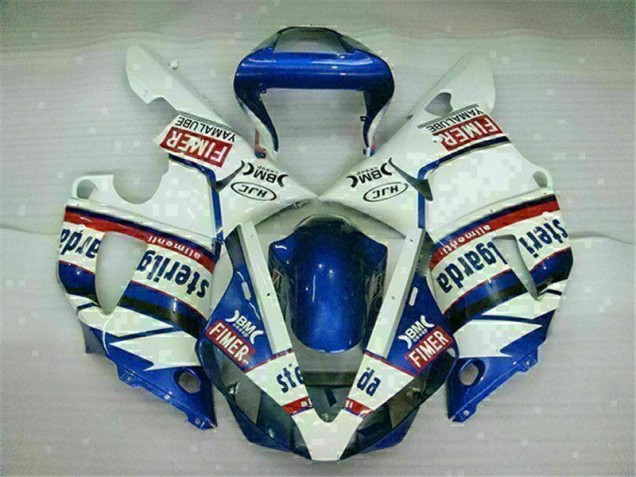 Blue White 2000-2001 YZF R1 Motorcycle Bodywork Blue White 2000-2001 YZF R1 Motorcycle Bodywork
