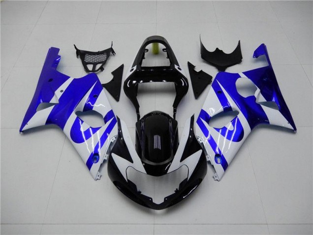 Blue White 2000-2002 GSXR 1000 Motorcycle Fairings Blue White 2000-2002 GSXR 1000 Motorcycle Fairings