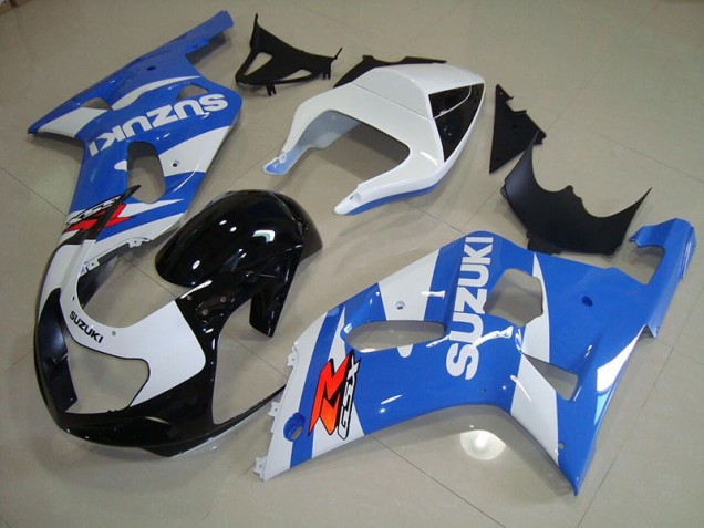 Blue White 2001-2003 GSXR 750 Motorcycle Bodywork Blue White 2001-2003 GSXR 750 Motorcycle Bodywork
