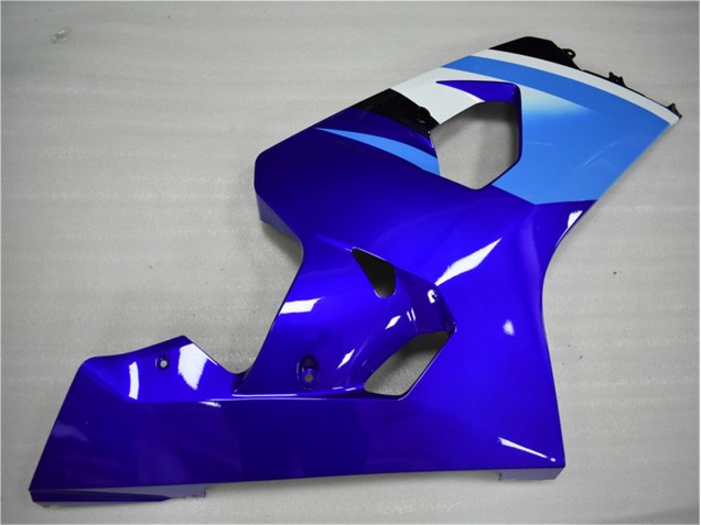 Blue White 2004-2005 GSXR 600/750 Motorcycle Fairings Blue White 2004-2005 GSXR 600/750 Motorcycle Fairings