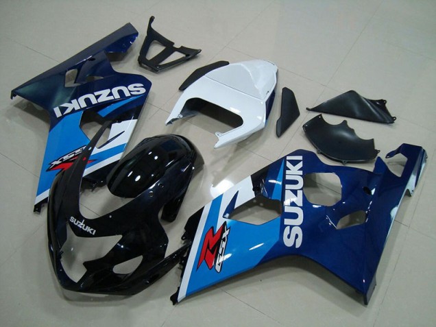 Blue White 2004-2005 GSXR 750 Motorcycle Fairings Blue White 2004-2005 GSXR 750 Motorcycle Fairings