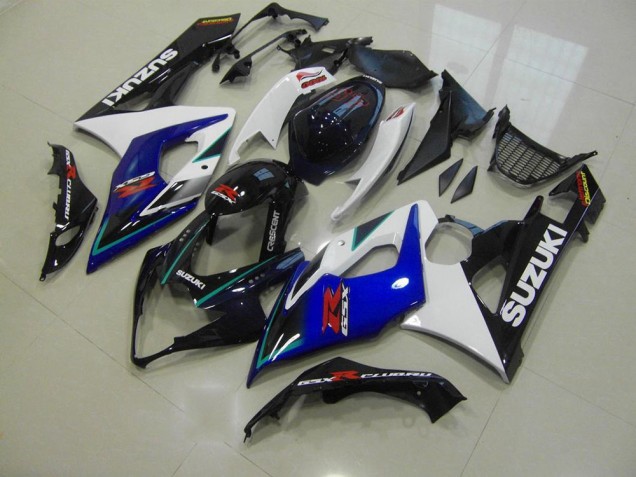 Blue White 2005-2006 GSXR 1000 Full Motorcycle Fairing Kits Blue White 2005-2006 GSXR 1000 Full Motorcycle Fairing Kits