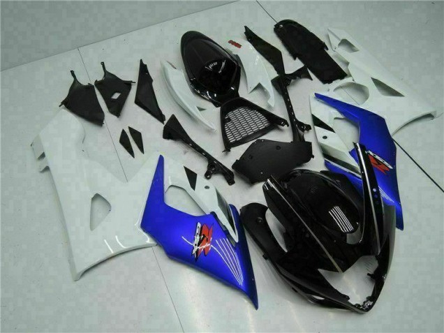 Blue White 2005-2006 GSXR 1000 Motorcycle Fairing Blue White 2005-2006 GSXR 1000 Motorcycle Fairing