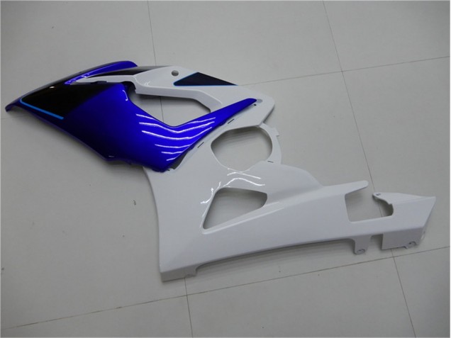 Blue White 2005-2006 GSXR 1000 Motorcycle Fairings