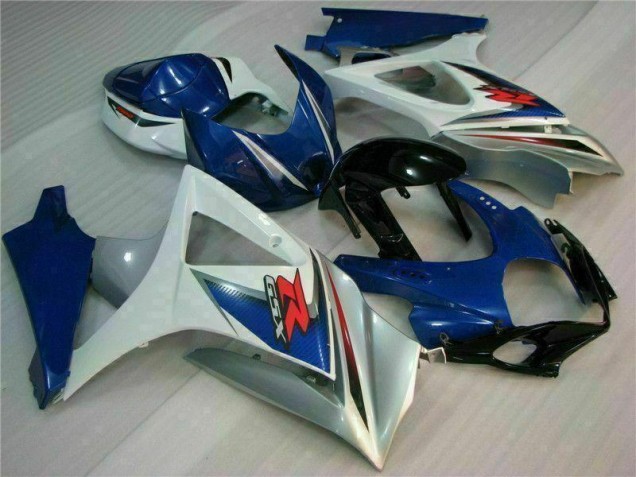 Blue White 2007-2008 GSXR 1000 Full Motorcycle Fairing Kits Blue White 2007-2008 GSXR 1000 Full Motorcycle Fairing Kits