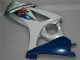 Blue White 2007-2008 GSXR 1000 Full Motorcycle Fairing Kits Blue White 2007-2008 GSXR 1000 Full Motorcycle Fairing Kits