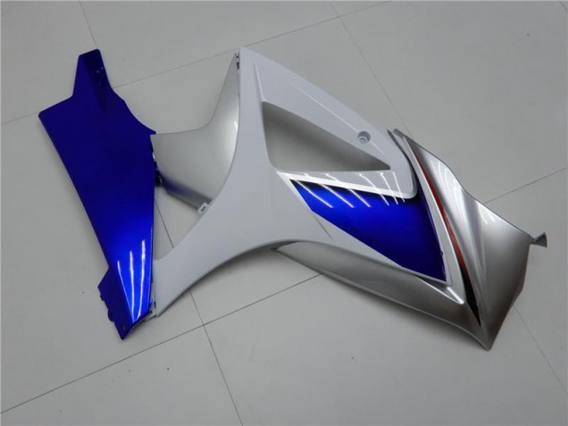 Blue White 2007-2008 GSXR 1000 Motorcycle Fairing Kits & Plastic Blue White 2007-2008 GSXR 1000 Motorcycle Fairing Kits & Plastic