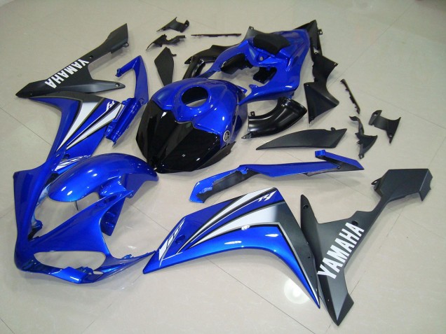 Blue White 2007-2008 YZF R1 Full Motorcycle Fairing Kits Blue White 2007-2008 YZF R1 Full Motorcycle Fairing Kits