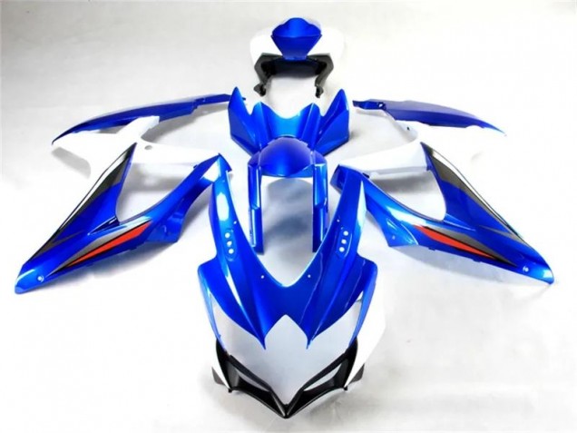 Blue White 2008-2010 GSXR 600/750 Motorcycle Fairing Blue White 2008-2010 GSXR 600/750 Motorcycle Fairing
