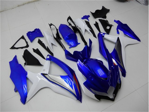 Blue White 2008-2010 GSXR 600/750 Motorcycle Fairings Blue White 2008-2010 GSXR 600/750 Motorcycle Fairings