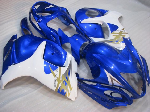 Blue White 2008-2019 GSXR 1300 Hayabusa Motorcycle Bodywork Blue White 2008-2019 GSXR 1300 Hayabusa Motorcycle Bodywork