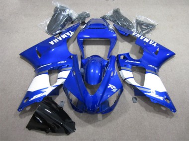 Blue White 2009-2011 YZF R1 Full Motorcycle Fairing Kits