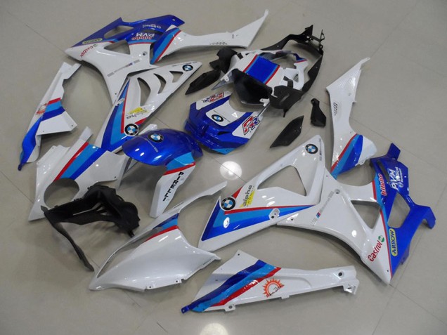 Blue White 2009-2014 S1000RR Motorcycle Fairings Blue White 2009-2014 S1000RR Motorcycle Fairings