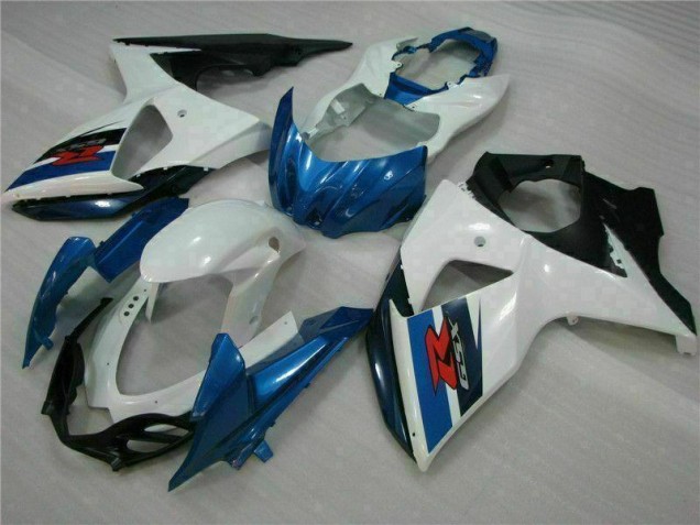 Blue White 2009-2016 GSXR 1000 ABS Motorcycle Fairings Blue White 2009-2016 GSXR 1000 ABS Motorcycle Fairings