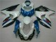 Blue White 2009-2016 GSXR 1000 ABS Motorcycle Fairings Blue White 2009-2016 GSXR 1000 ABS Motorcycle Fairings