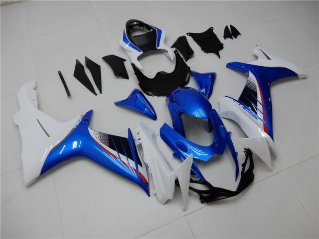 Blue White 2011-2021 GSXR 600/750 Motorcycle Fairing Blue White 2011-2021 GSXR 600/750 Motorcycle Fairing