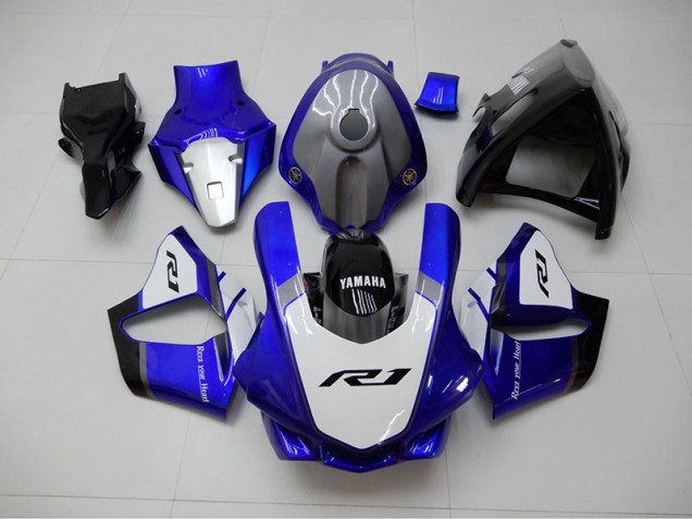 Blue White 2015-2019 YZF R1 Motorcycle Fairings Blue White 2015-2019 YZF R1 Motorcycle Fairings