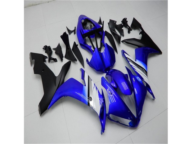 Blue White Black 2004-2006 YZF R1 Motorcycle Fairings Blue White Black 2004-2006 YZF R1 Motorcycle Fairings