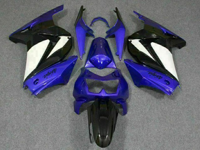 Blue White Black Ninja 2008-2012 EX250 Motorcycle Fairings Blue White Black Ninja 2008-2012 EX250 Motorcycle Fairings