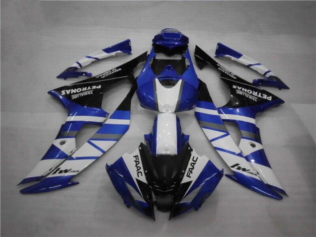 Blue White FAAC 2008-2016 YZF R6 Motorcycle Fairings Blue White FAAC 2008-2016 YZF R6 Motorcycle Fairings
