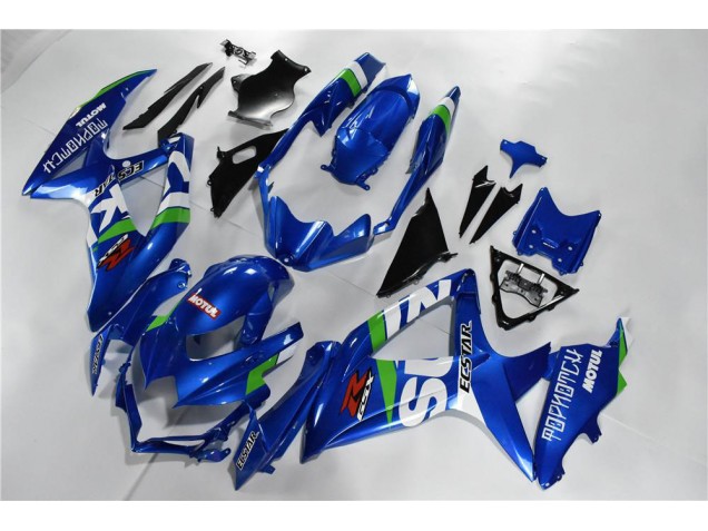 Blue White Green 2008-2010 GSXR 600/750 Motorcycle Fairings Blue White Green 2008-2010 GSXR 600/750 Motorcycle Fairings