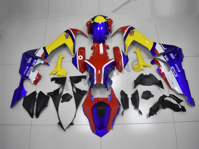 Blue Yellow Red 2017-2020 CBR1000RR Motorcycle Fairings Blue Yellow Red 2017-2020 CBR1000RR Motorcycle Fairings