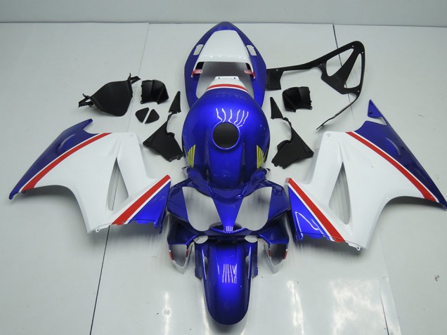 Blue and White 2002-2013 VFR800 Motorcycle Fairings Blue and White 2002-2013 VFR800 Motorcycle Fairings