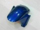 Blue with Silver Flame 2003-2004 CBR600RR Motorcycle Fairings Blue with Silver Flame 2003-2004 CBR600RR Motorcycle Fairings