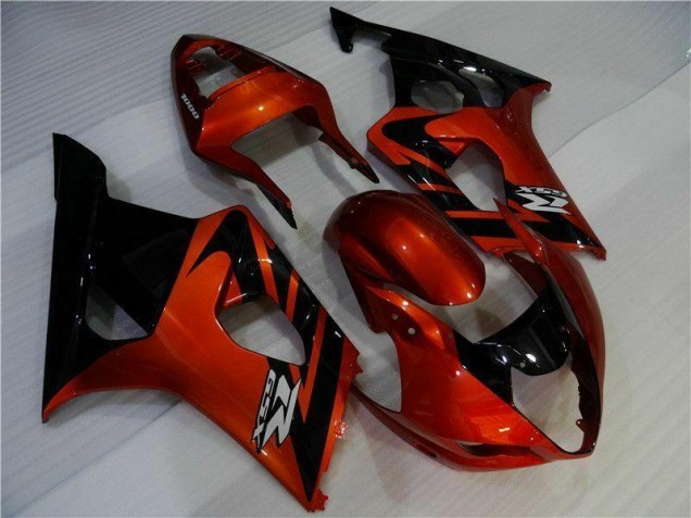 Brown Black 2003-2004 GSXR 1000 Motorcycle Fairing Brown Black 2003-2004 GSXR 1000 Motorcycle Fairing