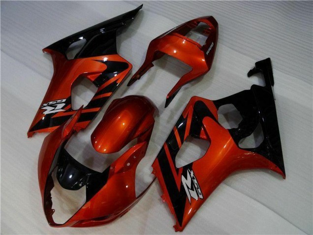Brown Black 2003-2004 GSXR 1000 Motorcycle Fairing Brown Black 2003-2004 GSXR 1000 Motorcycle Fairing