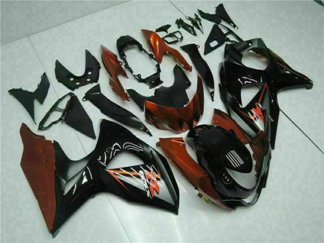 Brown Black 2009-2016 GSXR 1000 Motorcycle Fairing Brown Black 2009-2016 GSXR 1000 Motorcycle Fairing