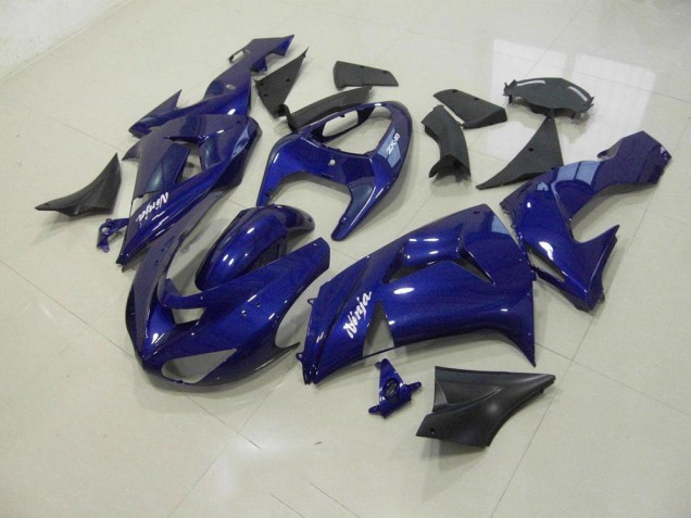 Dark Blue 2006-2007 ZX10R Motorcycle Fairings Dark Blue 2006-2007 ZX10R Motorcycle Fairings