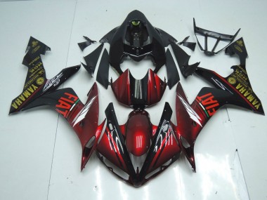 Dark Glossy Black 2007-2008 YZF R1 Motorcycle Fairings