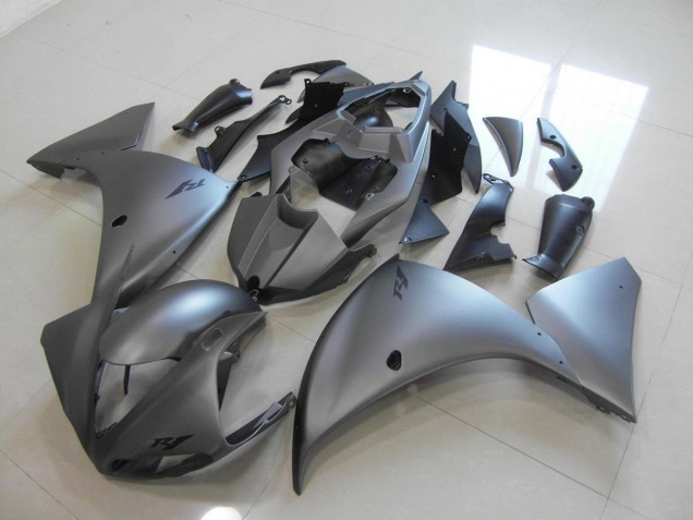 Dark Grey 2009-2011 YZF R1 Motorcycle Fairings Dark Grey 2009-2011 YZF R1 Motorcycle Fairings