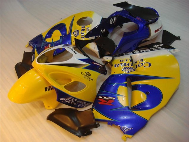 Ellow Blue 1996-2007 GSXR 1300 Hayabusa Motorcycle Fairings Ellow Blue 1996-2007 GSXR 1300 Hayabusa Motorcycle Fairings
