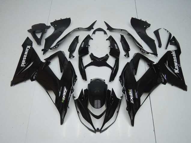 Gloss Black 2013-2018 ZX6R Motorcycle Fairings Gloss Black 2013-2018 ZX6R Motorcycle Fairings