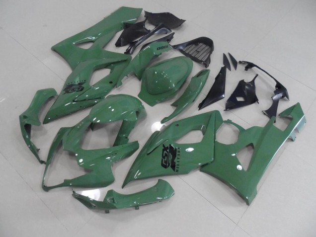 Glossy Army Green 2005-2006 GSXR 1000 Motorcycle Fairings Glossy Army Green 2005-2006 GSXR 1000 Motorcycle Fairings